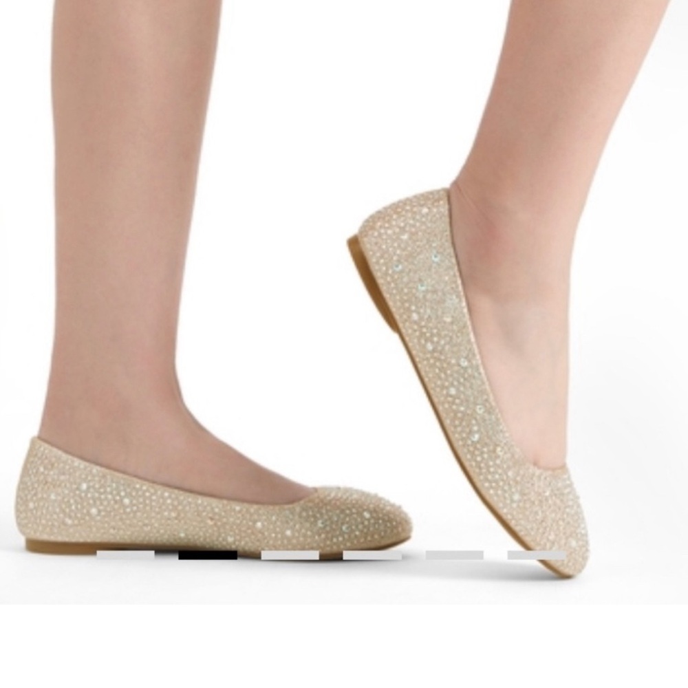 D!D!Fu Shoes Womens Ballet Rhinestone Crystals Flats Mary Jane  Size 7.5US NEW - Picture 2 of 7